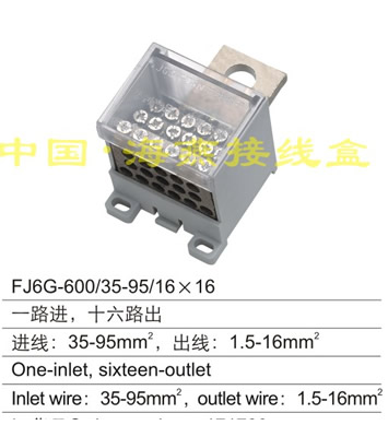 FJ6G-600/35-95/16×16 一路进,十六路出