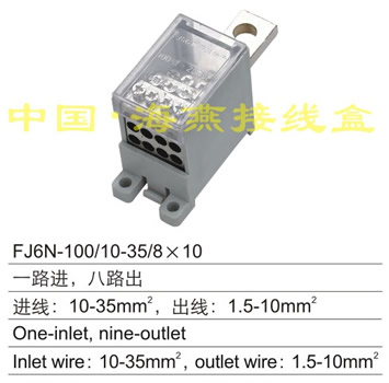 FJ6N-100/10-35/8×10 一路进,八路出