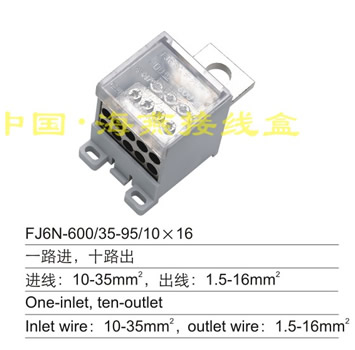 FJ6N-600/35-95/10×16 一路进,十路出