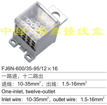 FJ6N-600/35-95/12×16 一路进,十二路出