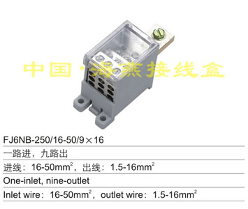 FJ6NB-250/16-50/9×16 一路进,九路出